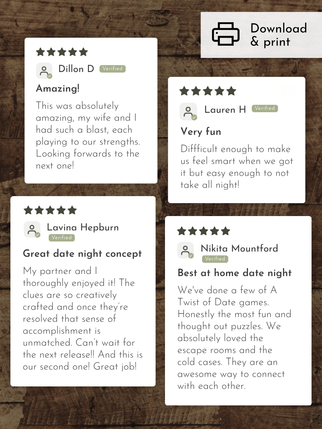customer reviews