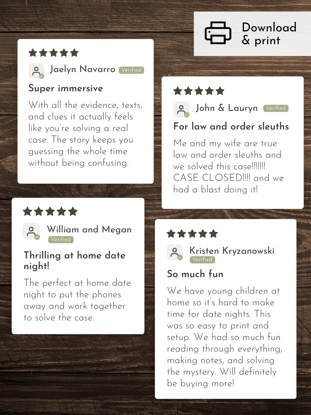 customer reviews