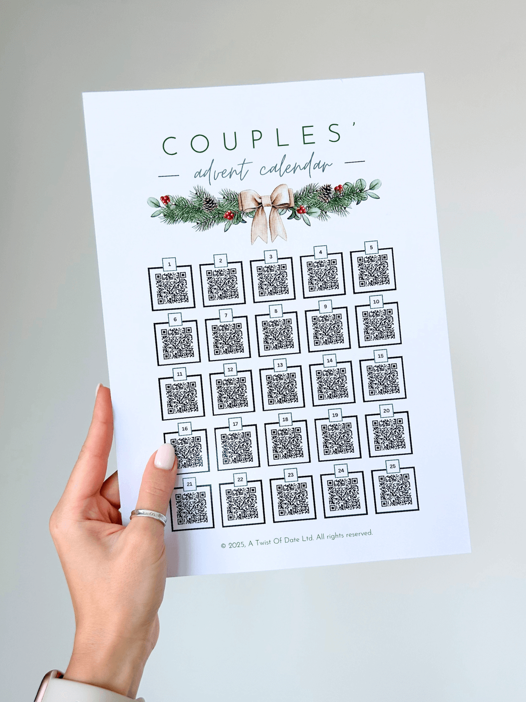 Advent Calendar For Couples