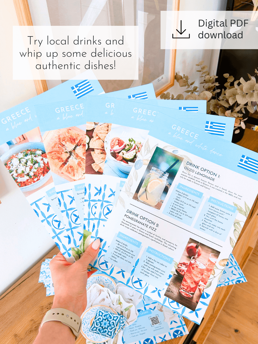 Greece-Themed Printable Date Night