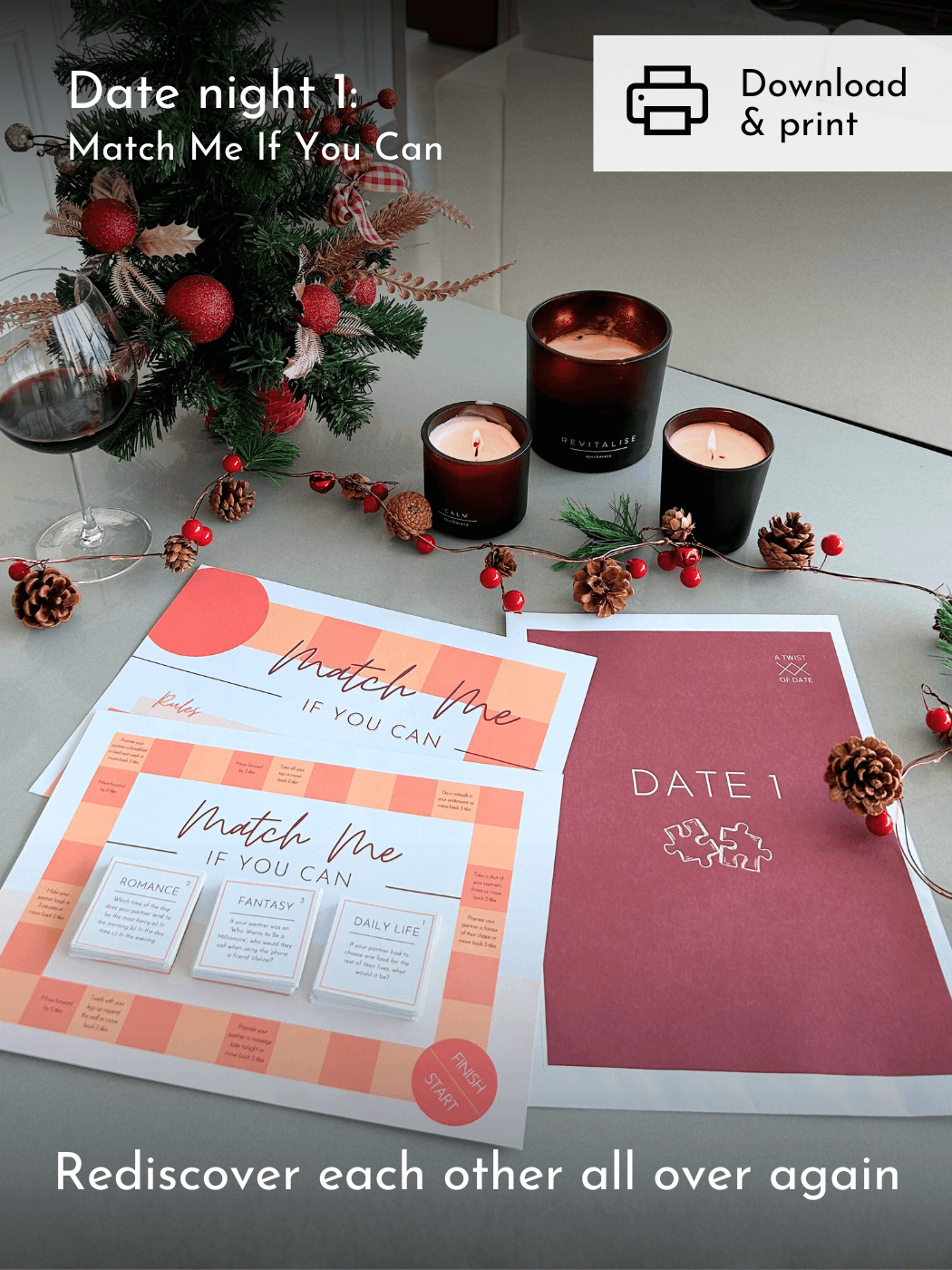 Christmas gift bundle (5 date nights)