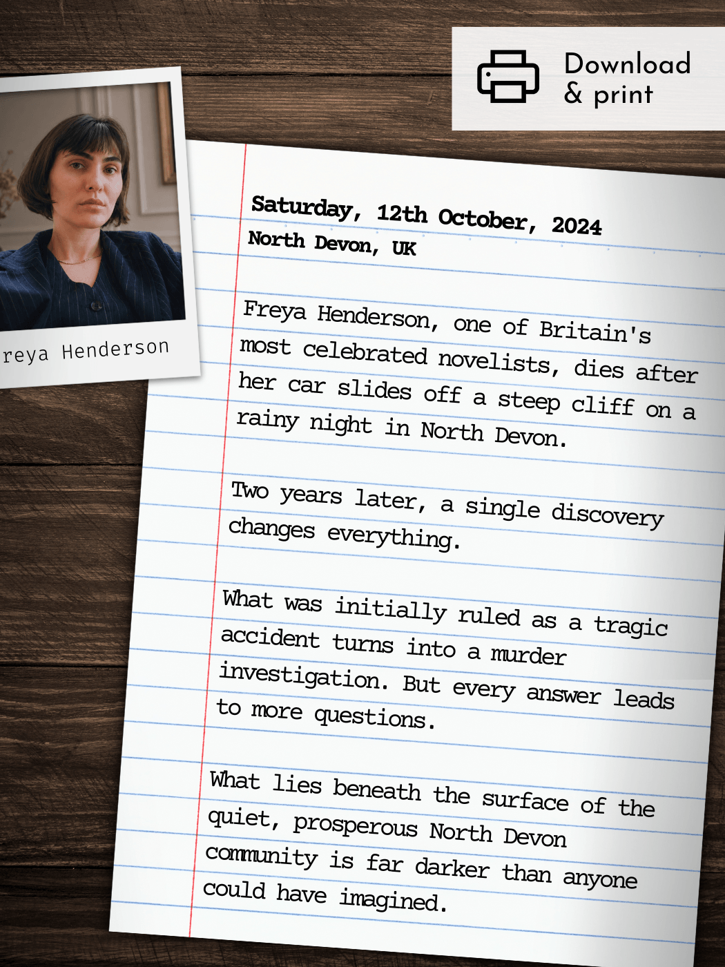 blurb of cold case file game