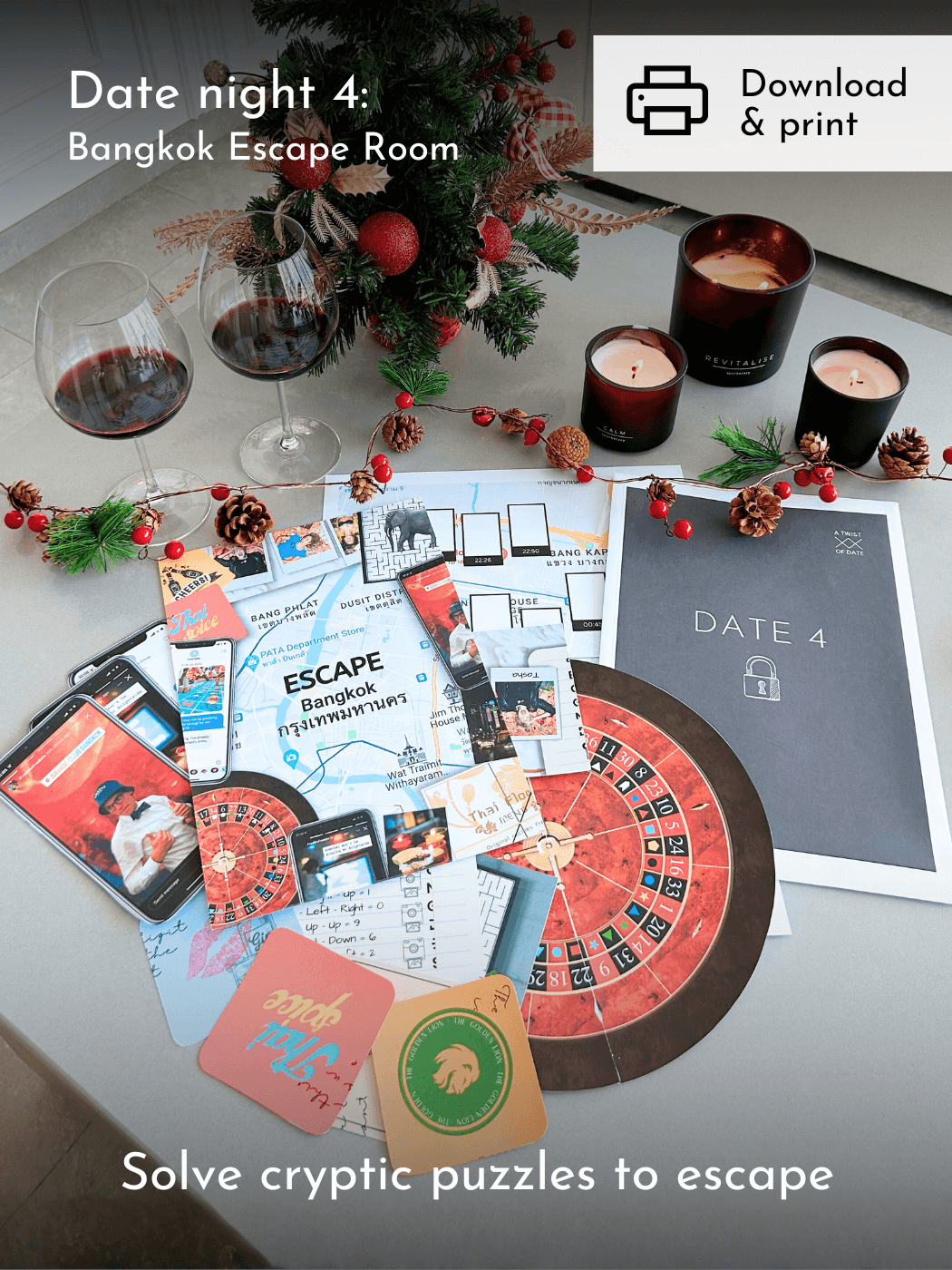 Christmas gift bundle (5 date nights)