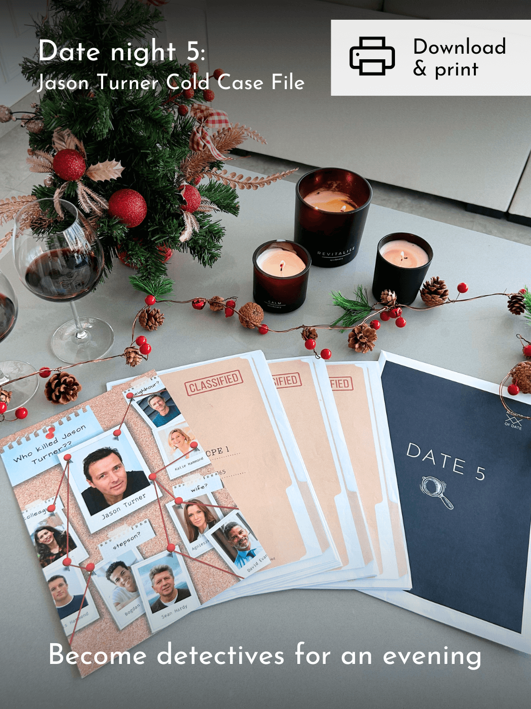 Christmas gift bundle (5 date nights)