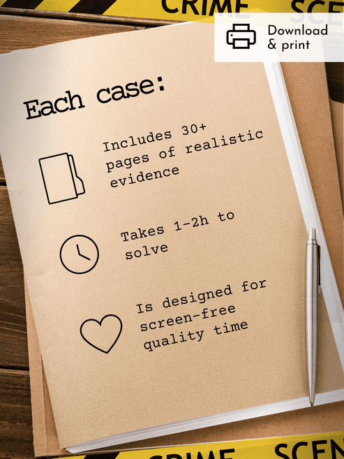 Cold Case File Bundle (3 date nights) – A Twist Of Date