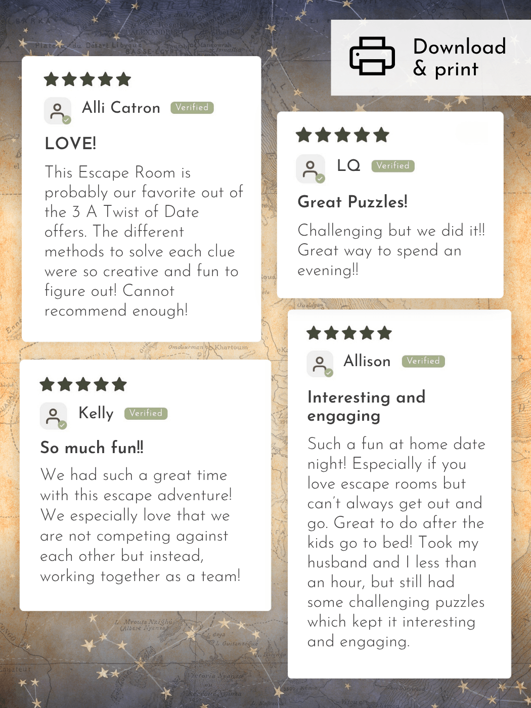 Customer reviews