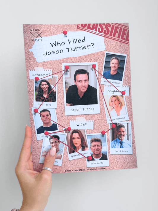 cold case file game cover showing all the characters of the game