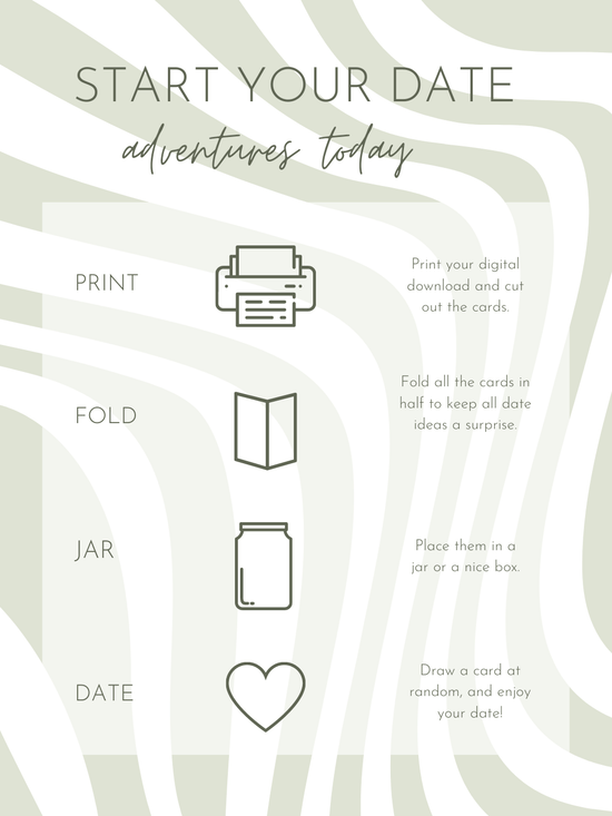 110 Date Idea Cards – A Twist Of Date